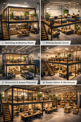 Mezzanine Ruang Kantor di Gading Serpong