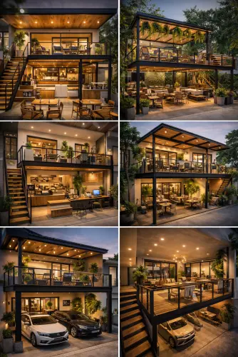 Mezannine Cafe Modern di Gading Serpong