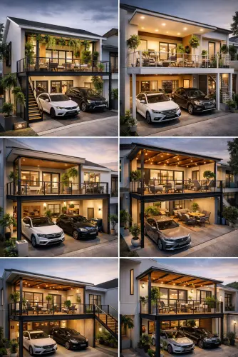 Mezannine Teras Rumah Keren di Gading Serpong
